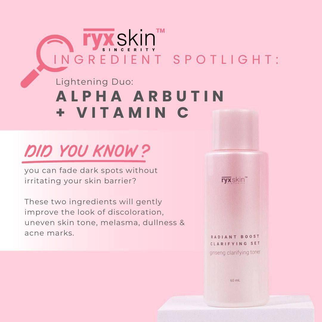 RyxSkin Radiant Boost Clarifying Set
