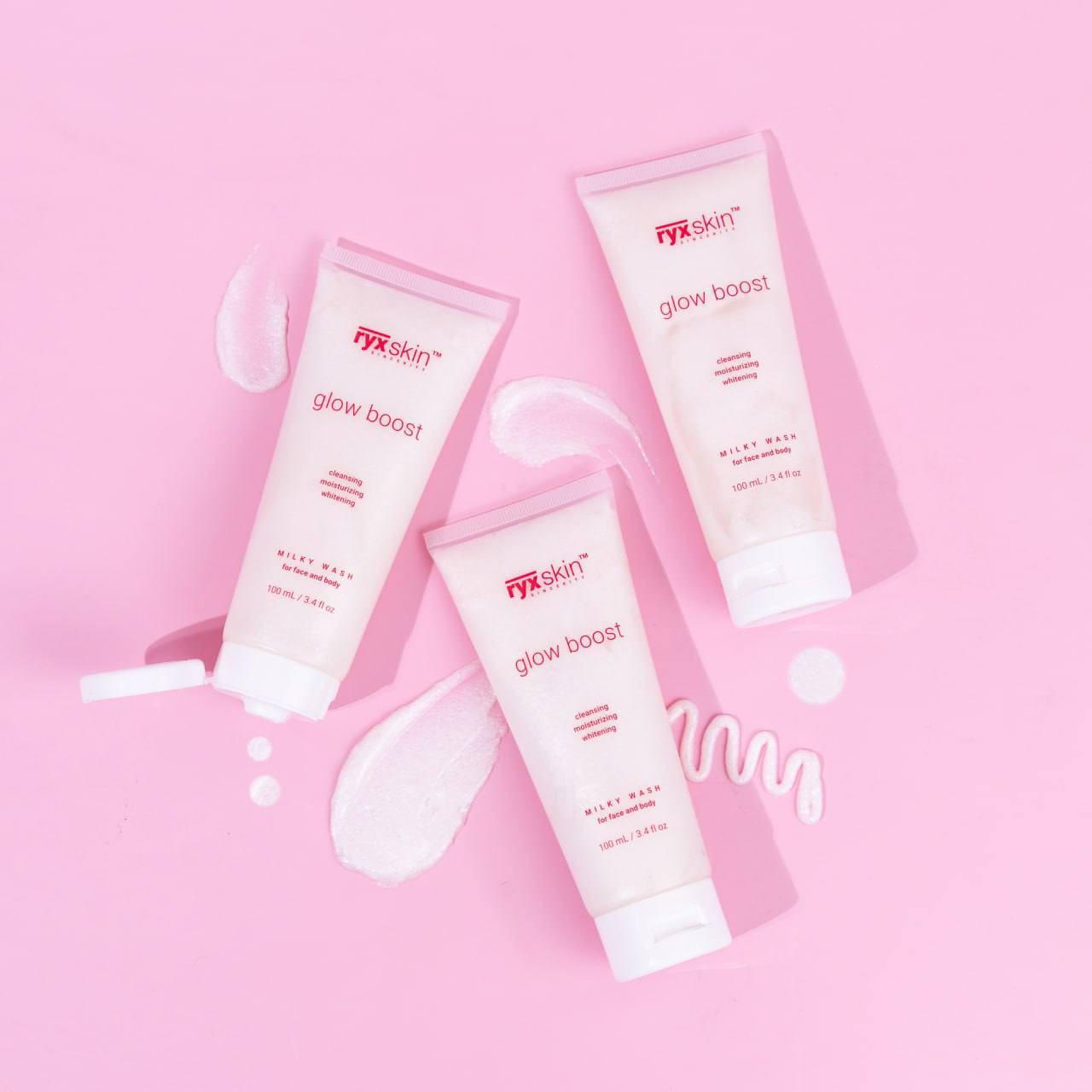 RyxSkin Glow Boost Milky Wash 120ml