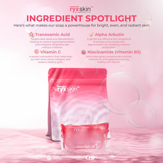 RyxSkin Power Bright Bleaching Whipped Beauty Bar