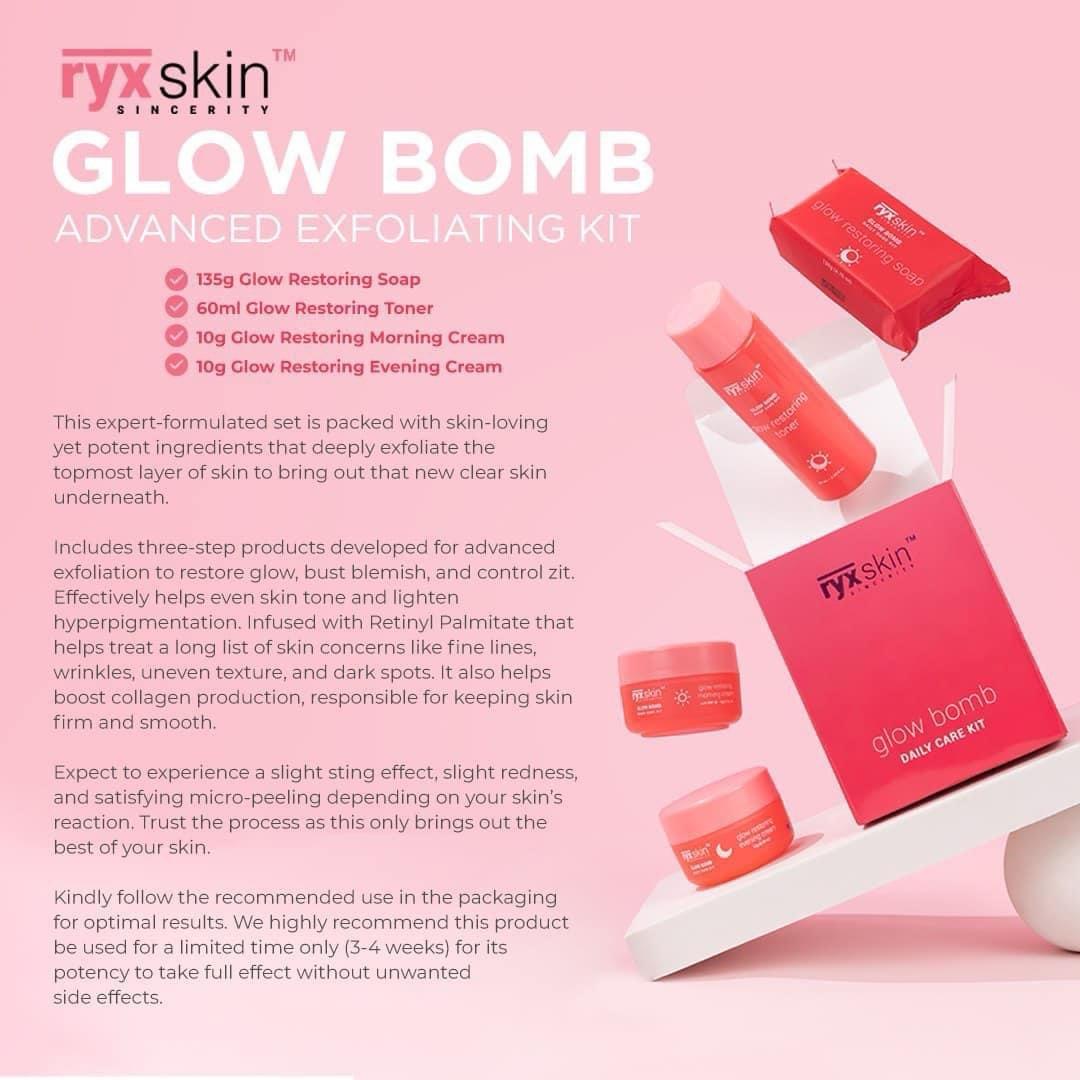 RyxSkin Glow Bomb Set
